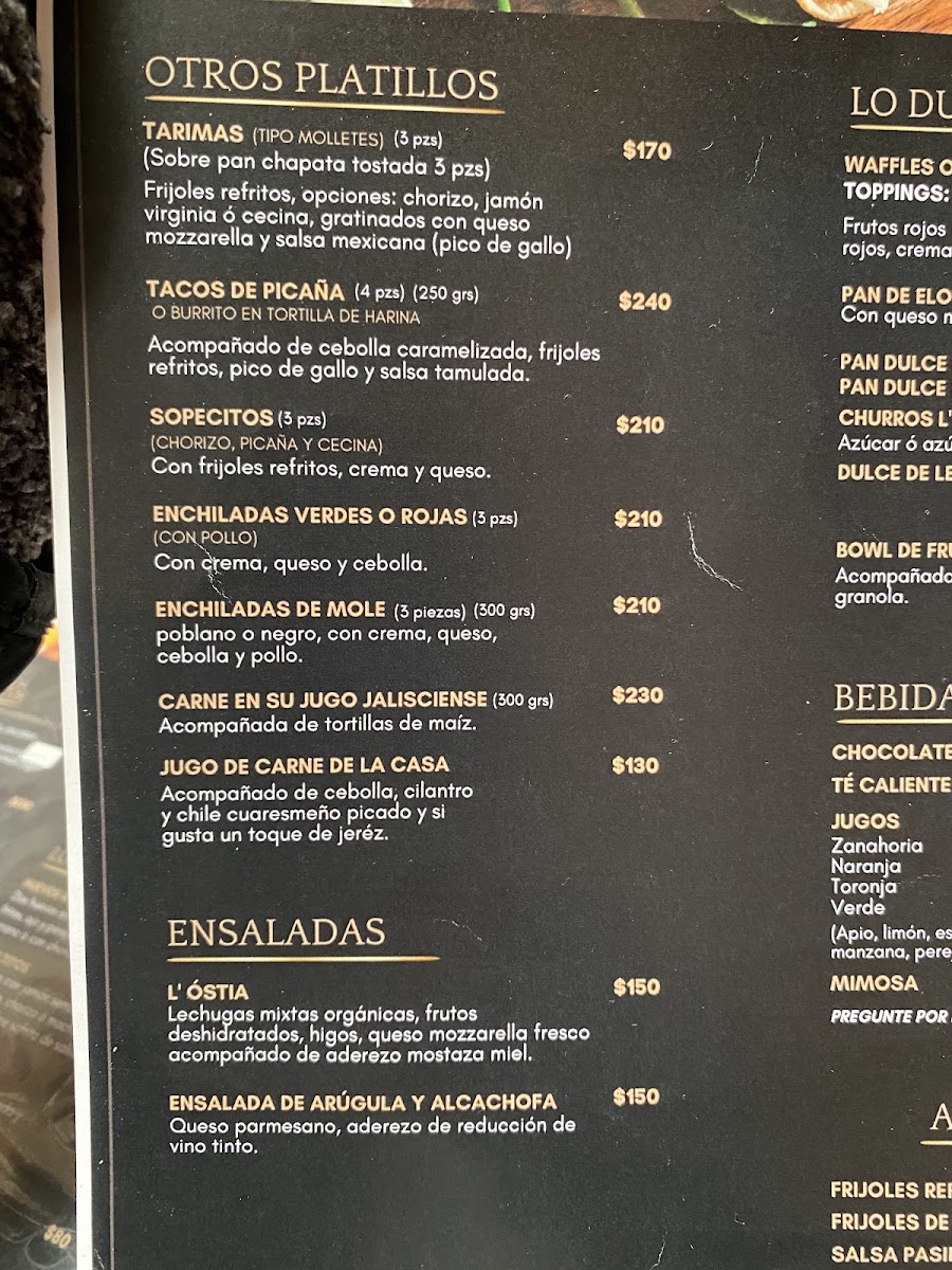 l'ostia Menu - Image 6